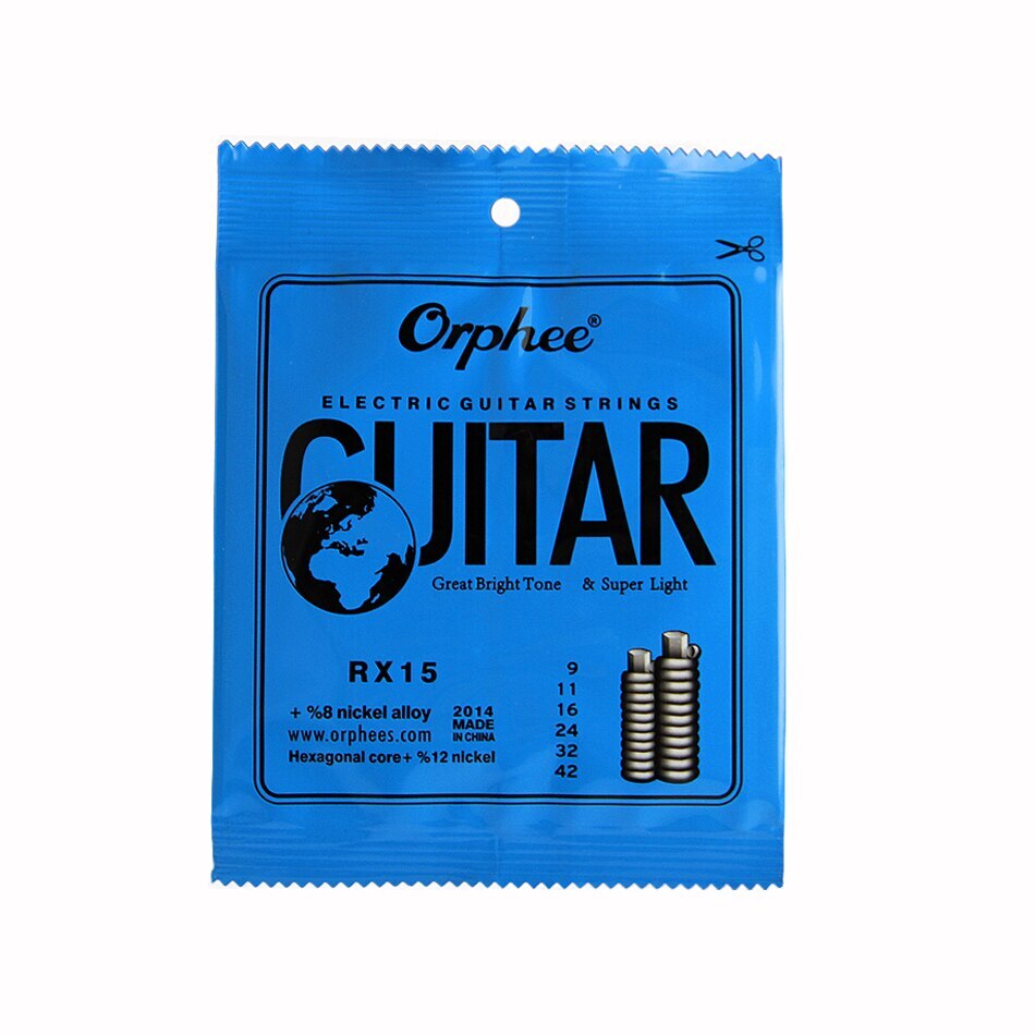 Orphee RX15 9-42 Nickel Wound Electric Guitar Strings