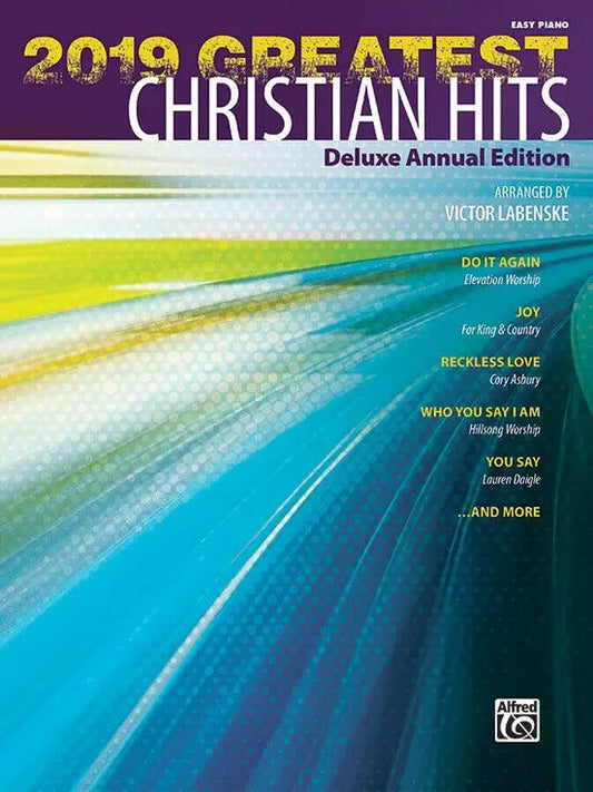 2019 Greatest Christian Hits Piano Sheet Music - Easy Arrangements