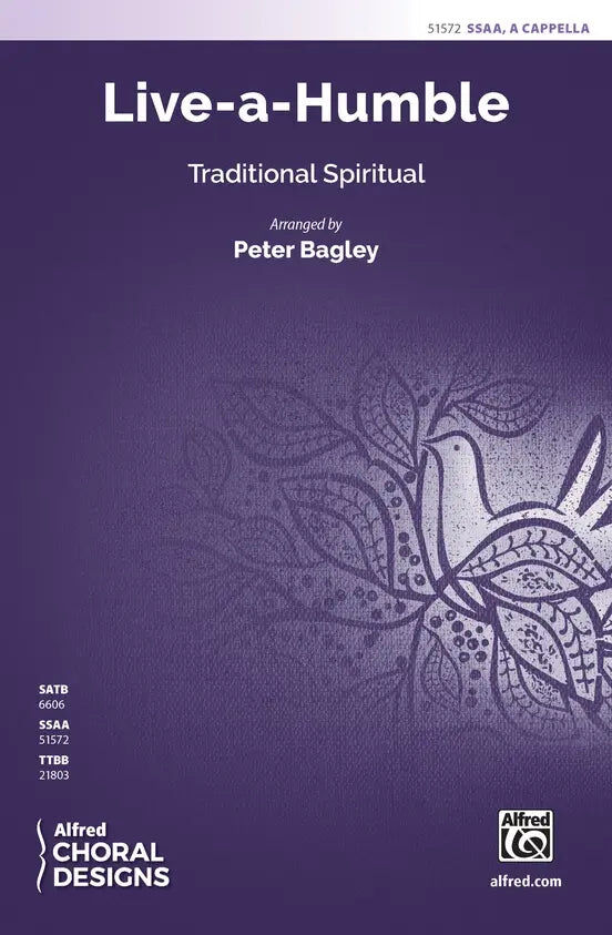 Live-a-Humble SSAA Choral Sheet Music for Treble Voices
