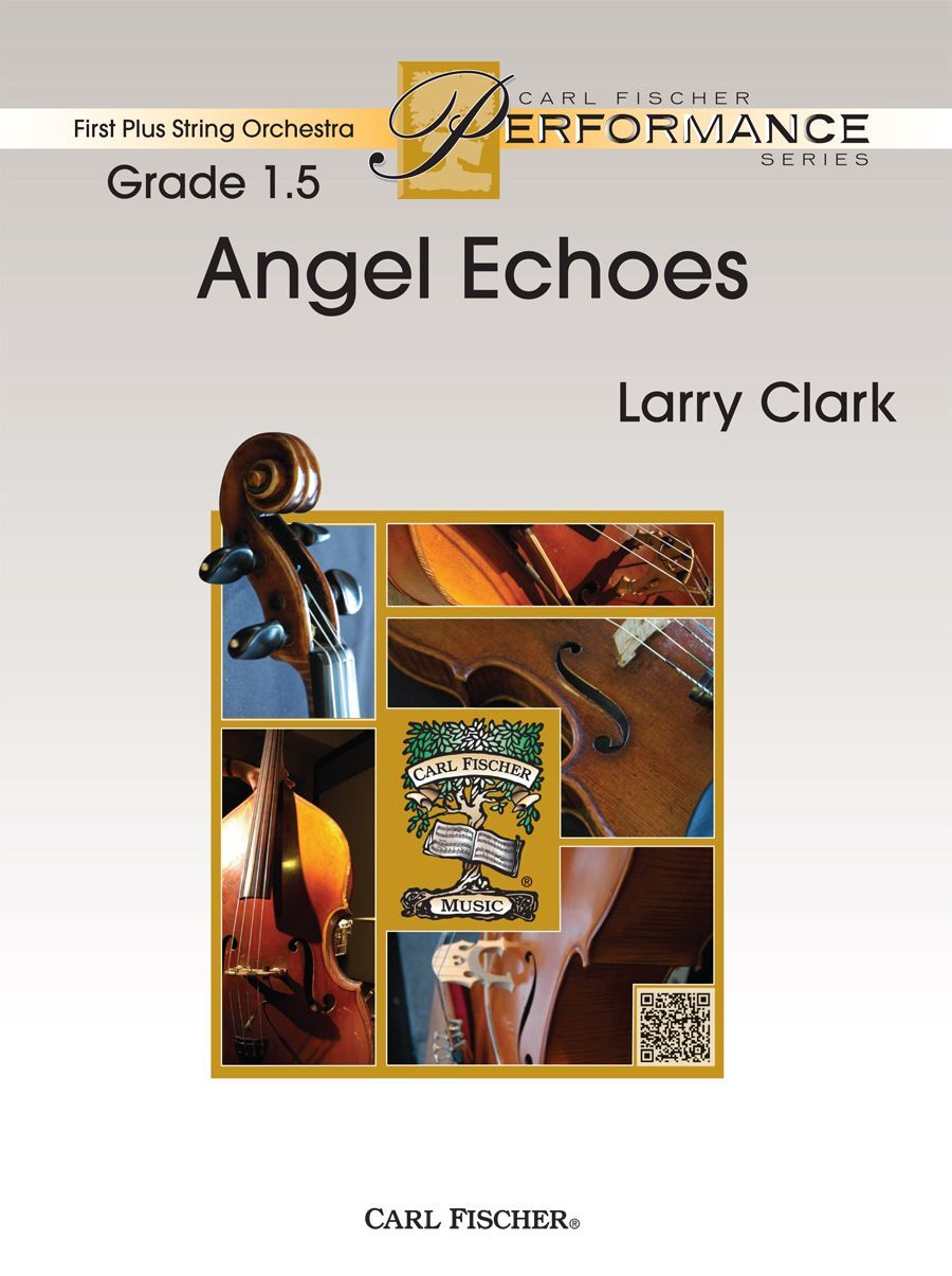 Angel Echoes SO Gr 1.5 by Larry Clark - String Orchestra Sheet Music