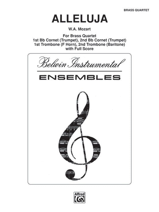 Alleluja Brass Quartet Sheet Music for Flexi and Small Ensemble