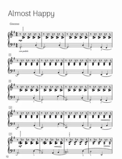 Dreaming Book 1 Piano Sheet Music Collection — view 5