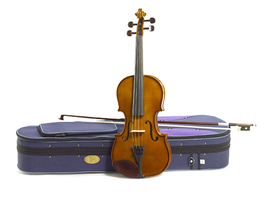 Stentor Student 1 Full Size Violin Pack Solid Spruce Hand Carved and Gauge Top Bow
