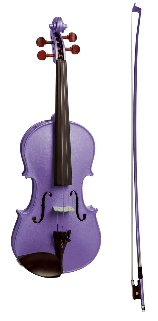 Stentor 4/4 Size Violin Outfit Deep Purple S2444DP