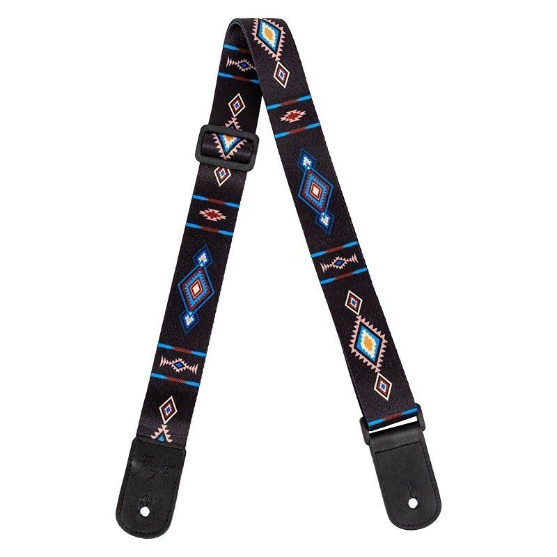 Flight S35 Tempo Adjustable Polyester Ukulele Strap with Leather Ends