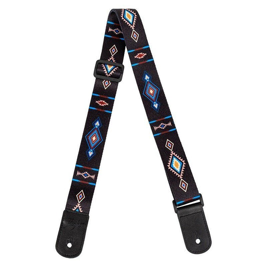 Flight S35 Tempo Adjustable Polyester Ukulele Strap with Leather Ends