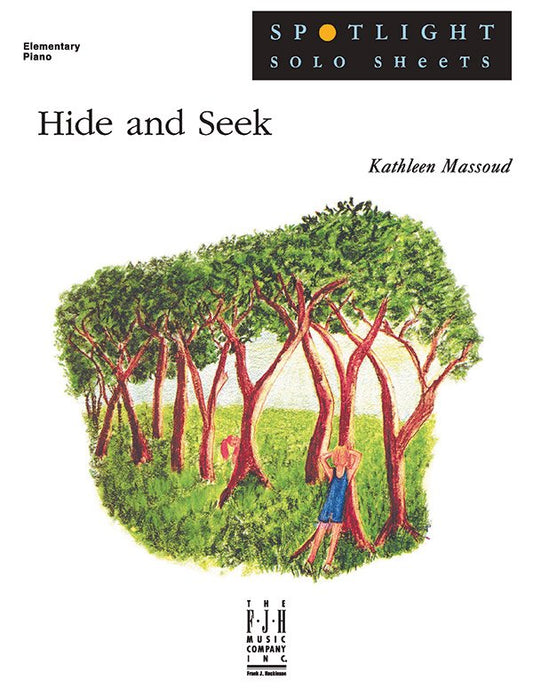 Massoud - Hide and Seek Piano Sheet Music for Elementary Level