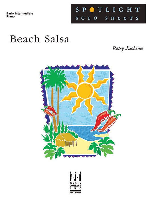 Jackson Beach Salsa Early Intermediate Piano Sheet