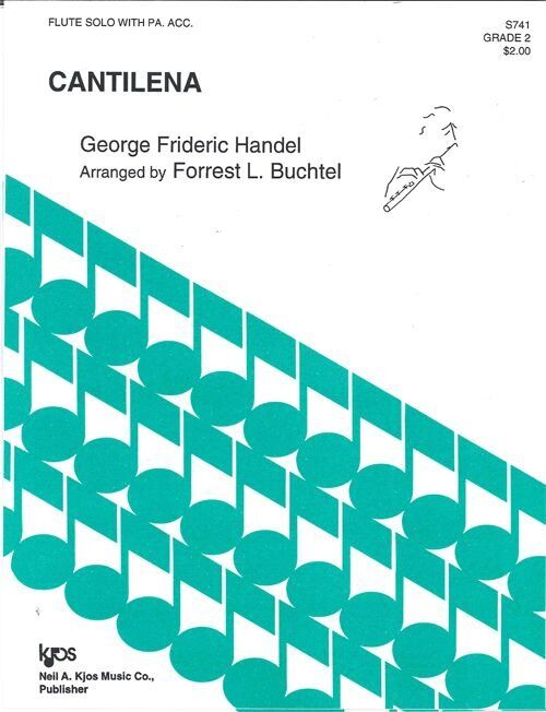 Cantilena for Flute by Neil A. Kjos Music Company, 1 Page