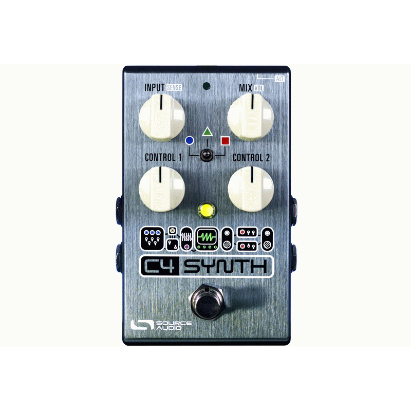 Source Audio One Series C4 Synth Effects Pedal for Guitar or Bass