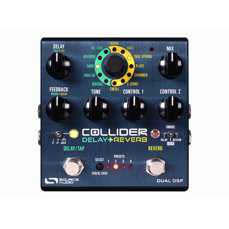 Source Audio One Series Collider Stereo Delay and Reverb