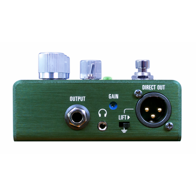 Source Audio Zio Analog Bass Preamp + DI with 3 Outputs, EQ Controls, and Tone Coloring Options — view 3