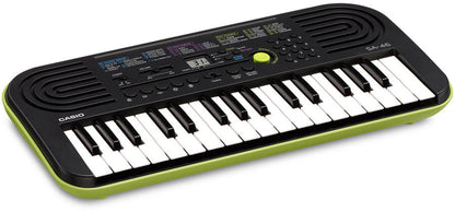 Casio 32 Note Mini Keyboard with LCD Display, 100 Tones, 50 Patterns, 10 Songs, 5 Drum Pads, Portable, Battery or Adapter Powered — view 2