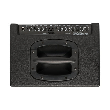 Strauss 60 Watt Acoustic Guitar Combo Amplifier with Effects, Dual Channel, Solid State, XLR/1/4” Inputs, Digital Effects, Compact Design — view 2