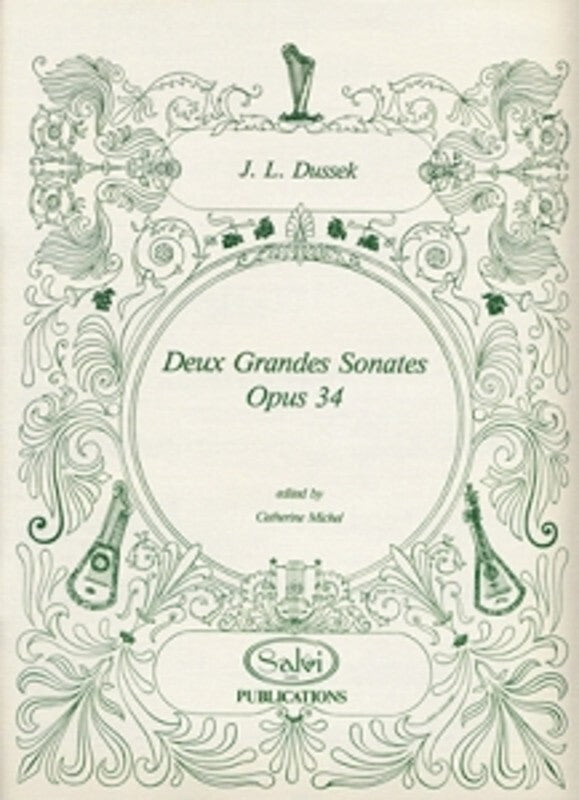 Deux Grandes Sonates Op 34 Harp