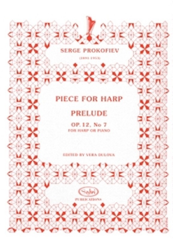 Piece For Harp Prelude Op 12 No 7
