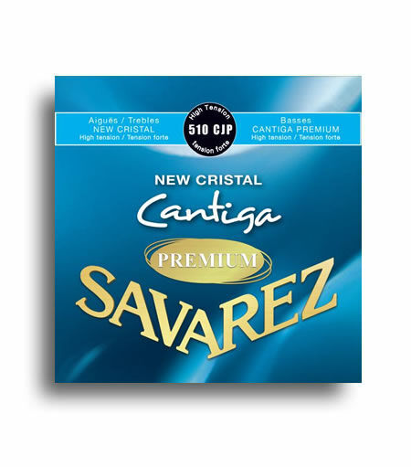 Savarez 510CJP Cristal Cantiga Premium High Tension Classical Guitar String Set