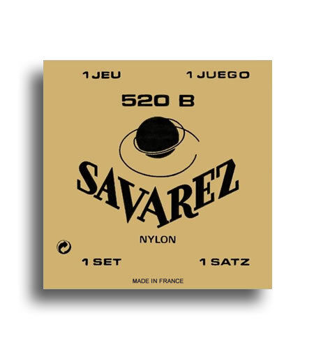 Savarez 520B Low Tension Classical Guitar String Set