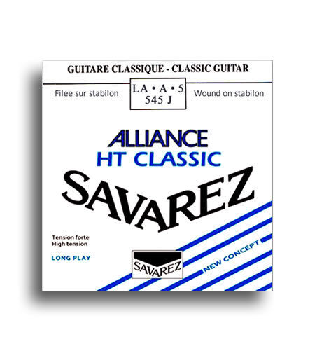 Savarez 545J Alliance HT Classic High Tension A-5th Single Classical Guitar String