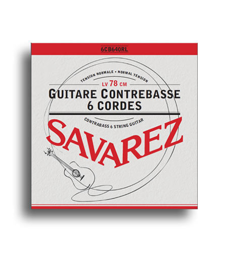Savarez 6CB640RL Normal Tension Contrabass Guitar String Set