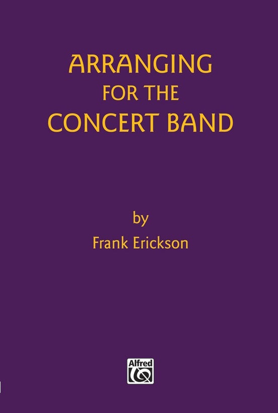 Arranging for Concert Band Sheet Music
