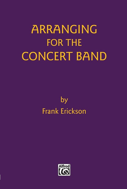 Arranging for Concert Band Sheet Music