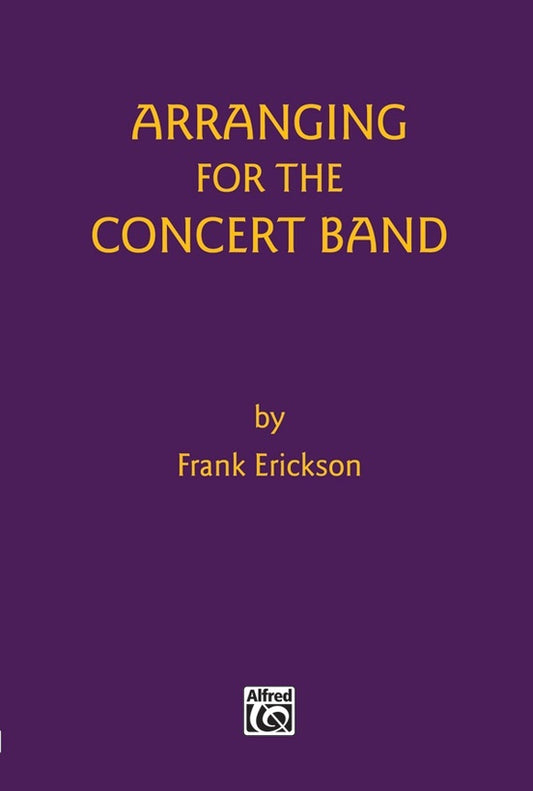 Arranging for Concert Band Sheet Music