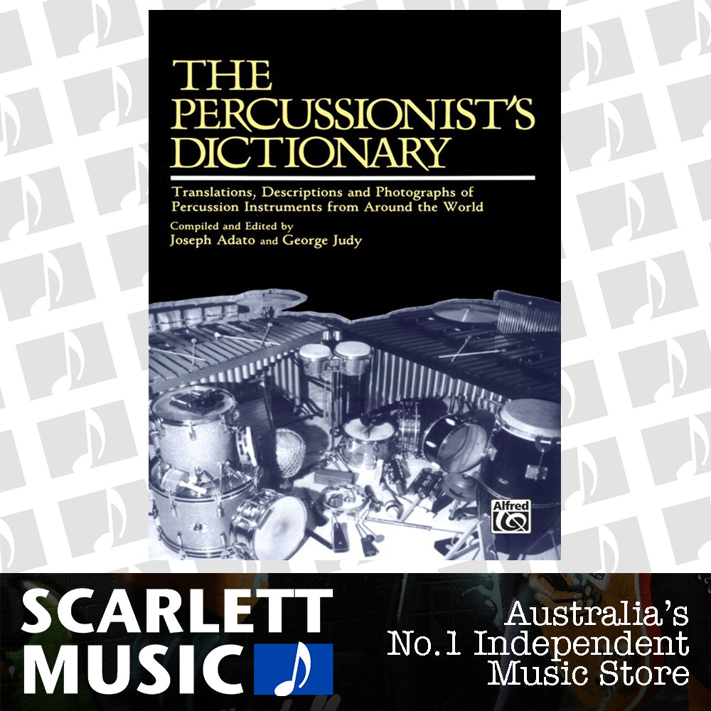 Percussionists Dictionary — view 2