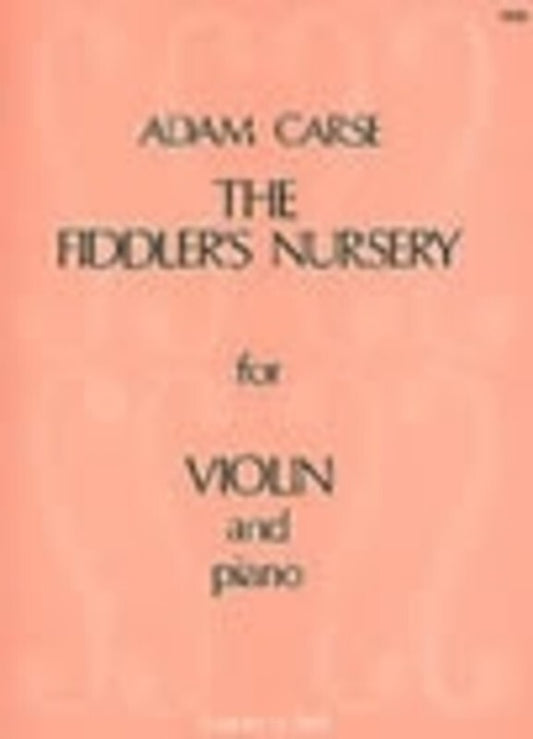 Carse - Fiddlers Nursery For Violin and Piano (Softcover Book)