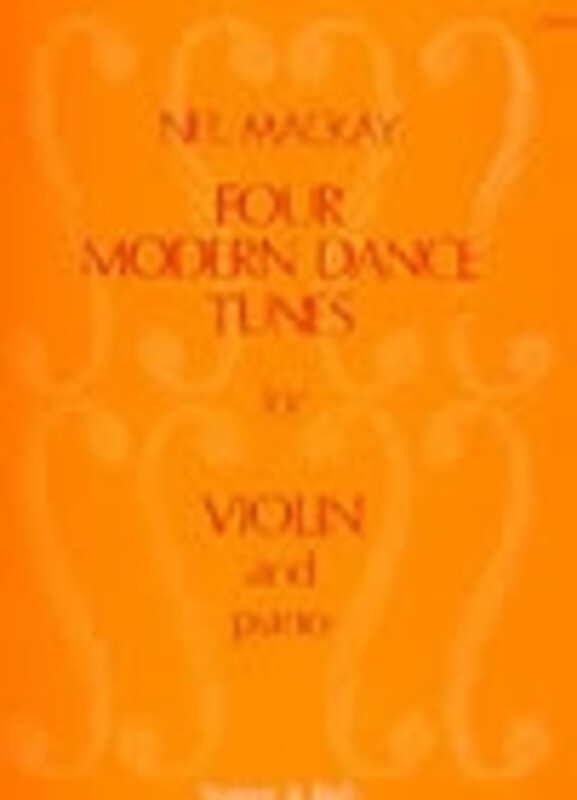 Modern Dance Tunes 4 Violin/Piano (Softcover Book)