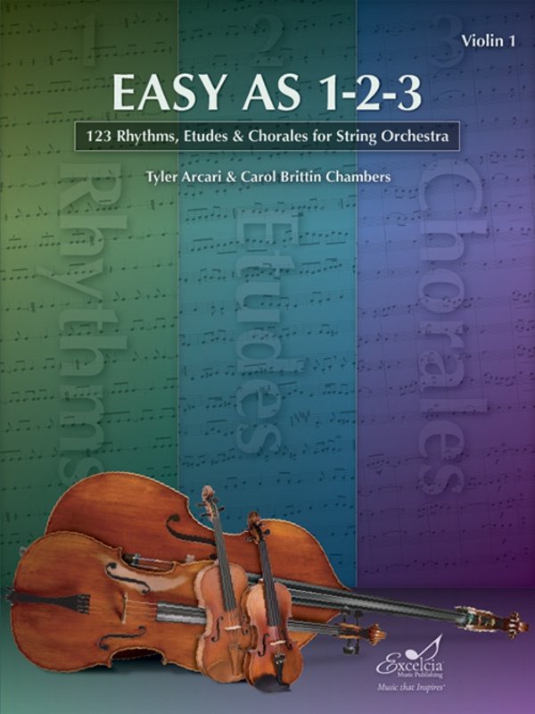 Easy As 1-2-3 Violin 1 (Excelcia Music Publishing)