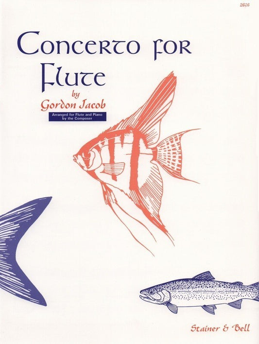 Jacob - Concerto For Flute/Piano (Softcover Book)