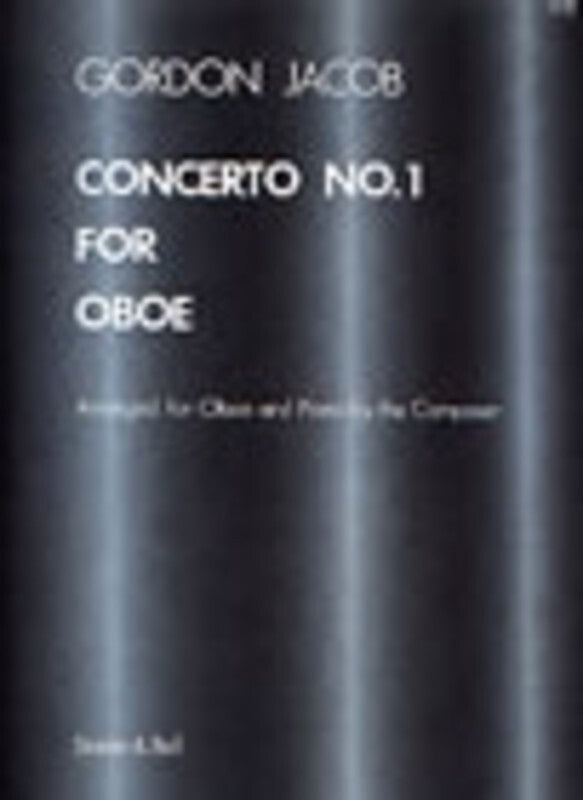 Jacob - Concerto No 1 Oboe/Piano (Softcover Book)