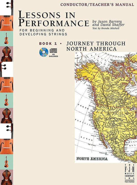 Journey Through North America Conductor Teacher's Manual for String Orchestra