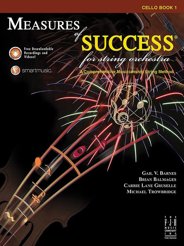 Measures of Success — Cello Book 1, Book/Online Media (FJH Music Company)