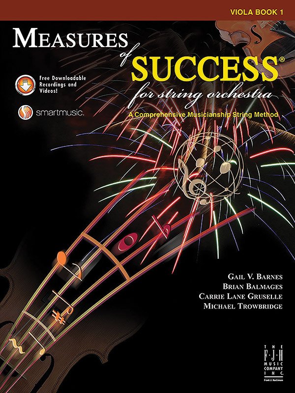 Measures of Success — Viola Book 1, Book/Online Media (FJH Music Company)