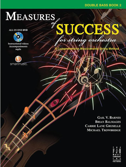 Measures of Success — Double Bass Book 2, Book/DVD (FJH Music Company)