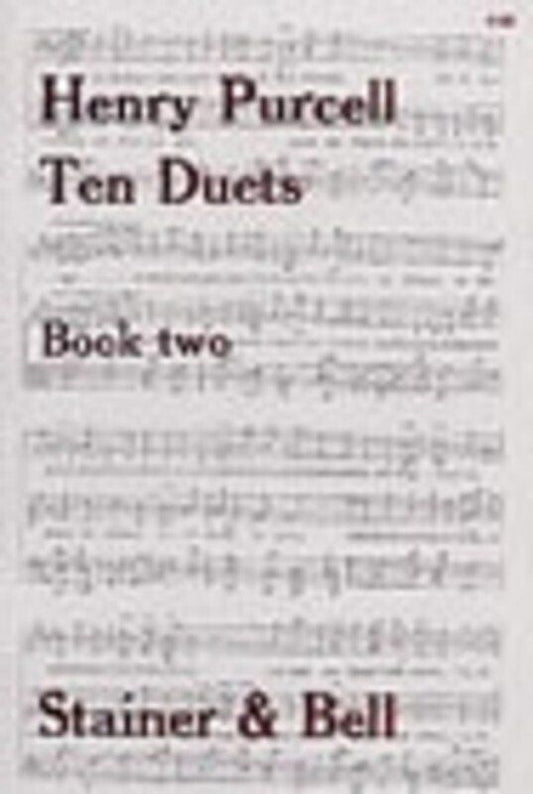 Duets Book 2 Vocal Score by Henry Purcell, Published by Stainer & Bell