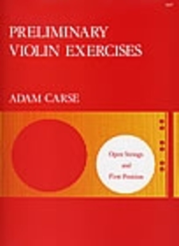 Carse - Preliminary Violin Exercises (Softcover Book)