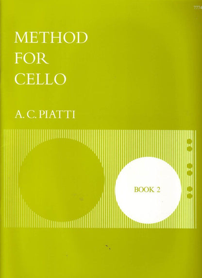 Piatti Method for Cello Book 2