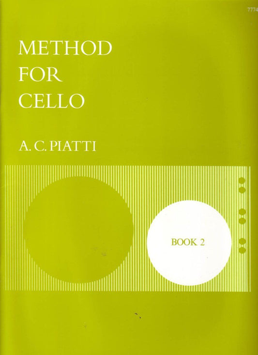 Piatti Method for Cello Book 2