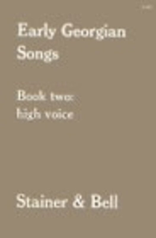 Early Georgian Songs Book 2 High Voice