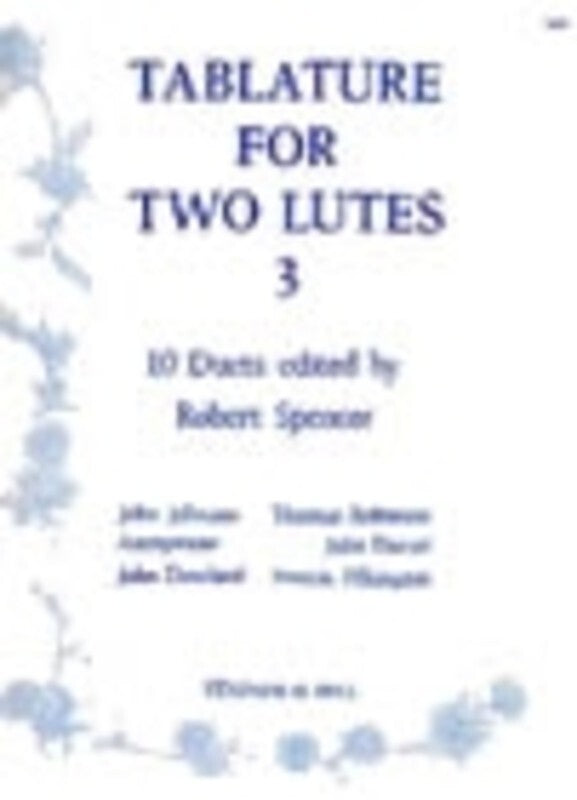 Tablature For 2 Lutes No 3 Guitar (Softcover Book)