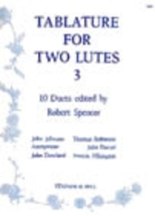 Tablature For 2 Lutes No 3 Guitar (Softcover Book)