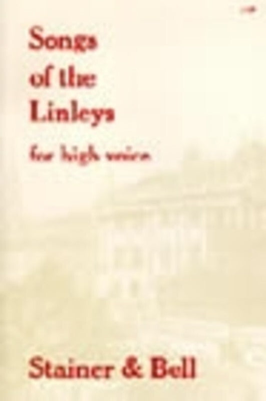 Songs Of The Linleys High Voice Ed Pilkington