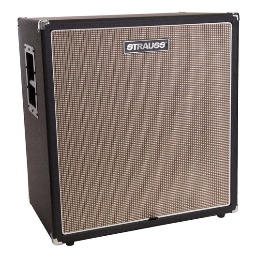 Strauss 4x10 500 Watt Bass Speaker Cabinet (Black)