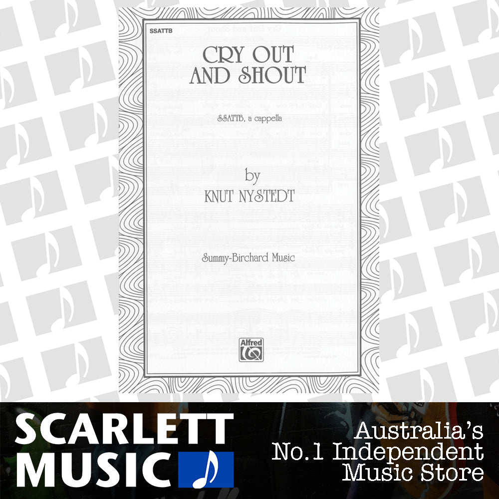 Cry Out And Shout  SSATTB — view 2