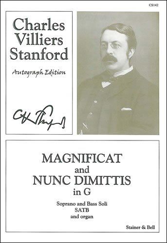Magnificat and Nunc Dimittis Op 81 G SATB Choral Score by Charles Villiers Stanford