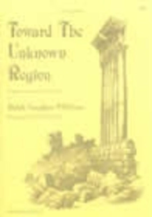 Toward The Unknown Region SATB/Orch