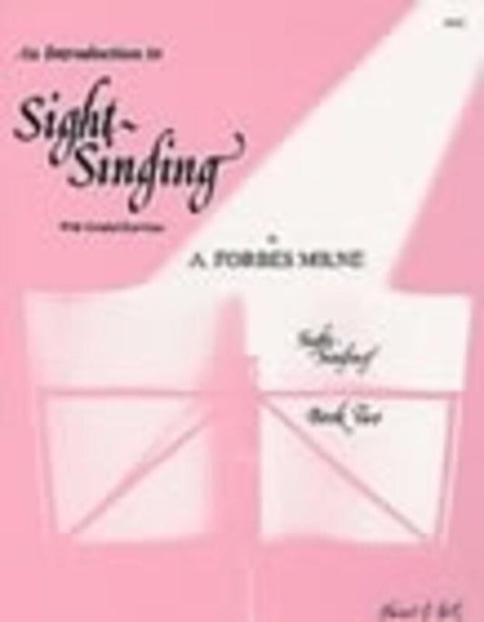 Introduction To Sight Singing Book 2
